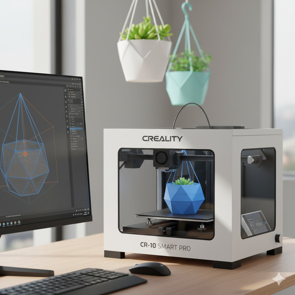 Best And Easy 3D Printing Ideas for Beginners in 2025 Printing Ideas for plant hanging through creality slicer