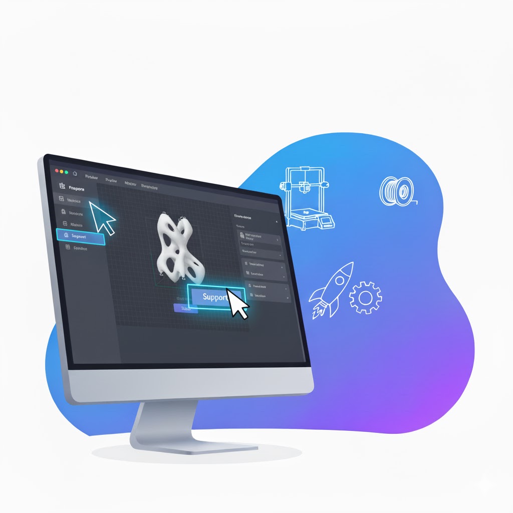 How Tree Supports Improve Creality 3D Printing - Creality Slicer