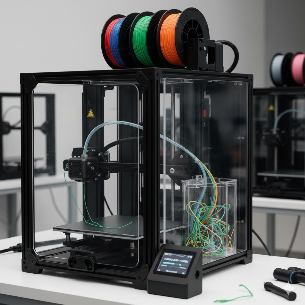 Why Should Advanced Manufacturers Adopt AMS 3D Printing Systems Now Purge and Waste Management System
