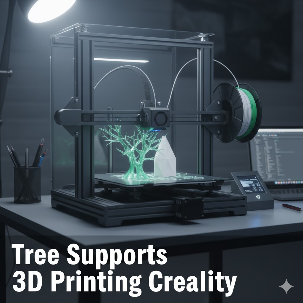 How Tree Supports Improve Creality 3D Printing - Creality Slicer