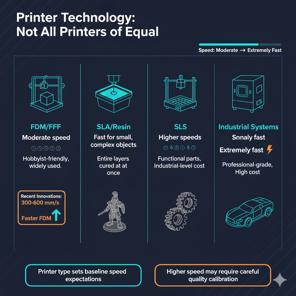 How Long Does It Take To 3D Print Something? Printer Technology