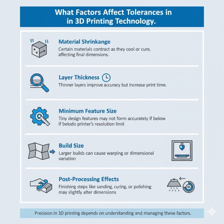 How Do Tolerances Shape the Accuracy of Modern 3D Printing Technology What Factors Affect Tolerances in 3D Printing Technology?