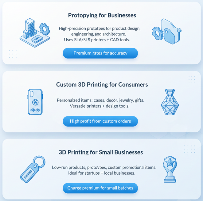 How to Make Money with 3D Printer? Proven Strategies for Turning Your Prints into Profits Offering 3D Printing Services